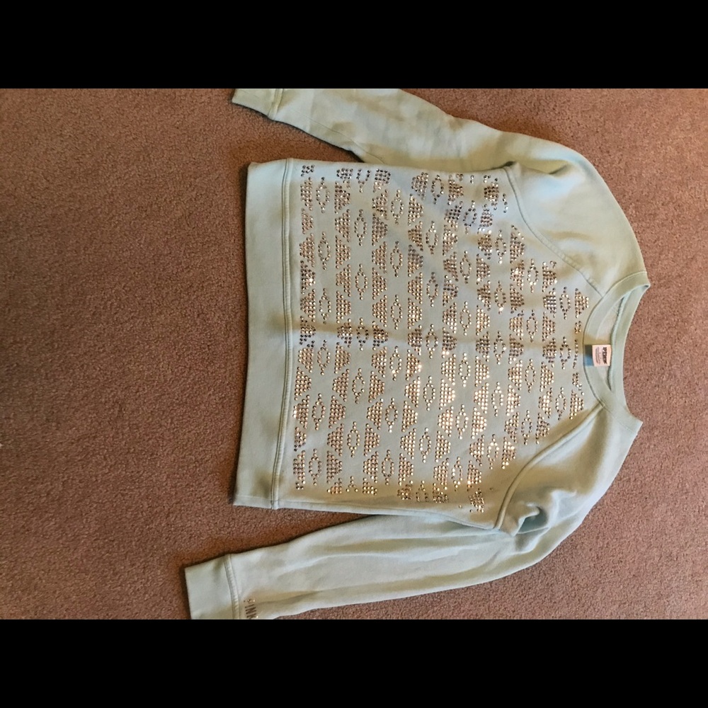 Pink Victoria’s Secret sweatshirt